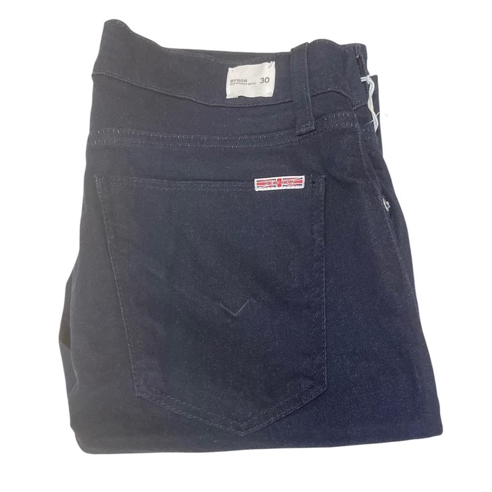 Hudson Byron Slim Straight Leg Jeans Dark Wash Denim Casual‎ Pants Men's Size 30